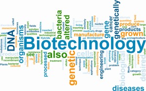 Biotechnology word cloud