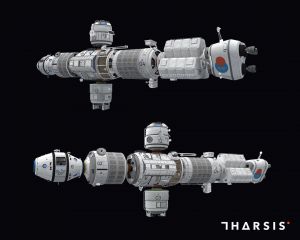 The crew in Tharsis will try to survive on the damaged ship, the Aporea. The ship is divided into several compartments that each play a key role in the crew's survival. (Photo credit: Choice Provisions)