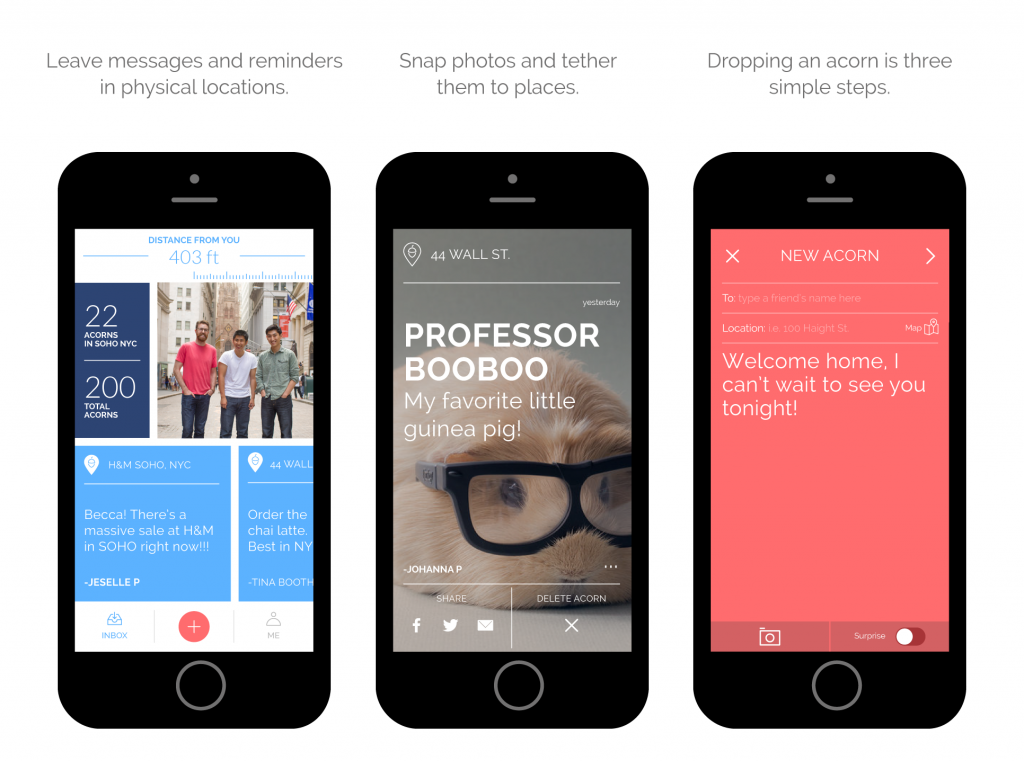Acorn App From Santa Cruz to New York City and back again Santa Cruz