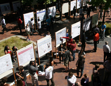 Undergrads present work at Summer Research Symposium