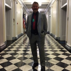 Spencer Lindsay visits the White House while back in D. C. for White House Game Jam.