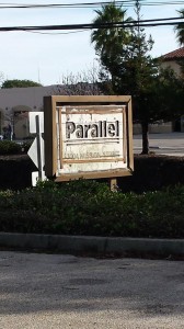 Parallel Computer’s sign at 3004 Mission St, uncovered in 2014 during renovation of the building for Pacific Collegiate School. (credit Ruth Updegraff)