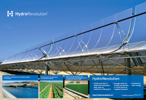 WaterFx is using DPO crowdfunding to finance construction of a state-of-the-art, solar-powered desalination plant. (Credit: WaterFx / HydroRevolution) 