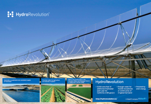 WaterFx is using DPO crowdfunding to finance construction of a state-of-the-art, solar-powered desalination plant. (Credit: WaterFx / HydroRevolution)