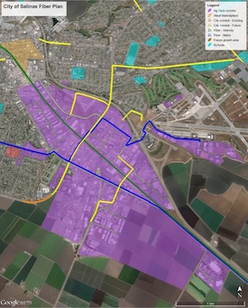 Salinas targets AgTech Corridor, downtown with broadband RFP