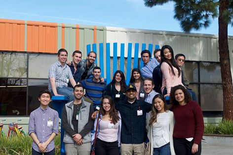 Gesher Group on their recent Google tour. (Credit: Chip Hayashi)
