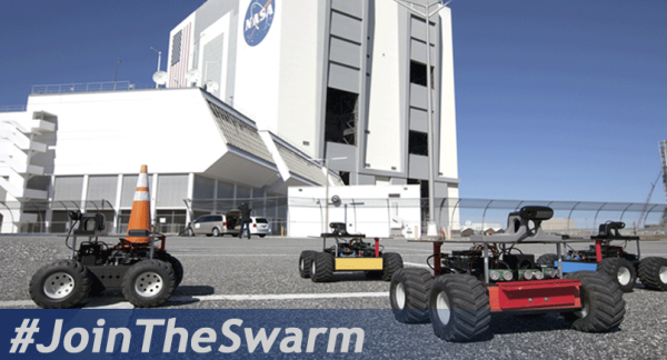 Cabrillo College Robotics Club Prepares to Compete in National NASA Swarmathon Competition at Kennedy Space Center, April 18-20