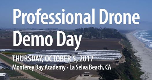 Professional Drone Demo Day flies into La Selva Beach on Oct 5