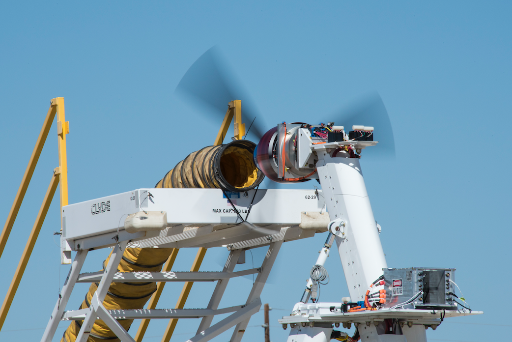 NASA begins testing on Joby Aviationdesigned cruise motors for all