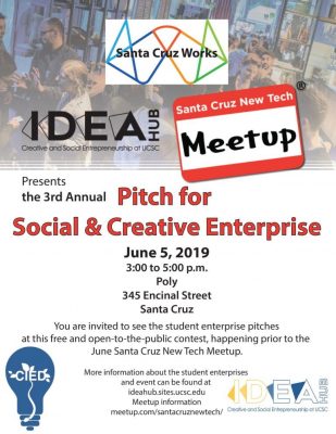 IDEA Hub 2019 Pitch for Social and Creative Enterprise to be held June 5 at Poly