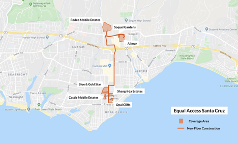 Equal Access Santa Cruz Brings Fiber Optic Infrastructure to Capitola Area