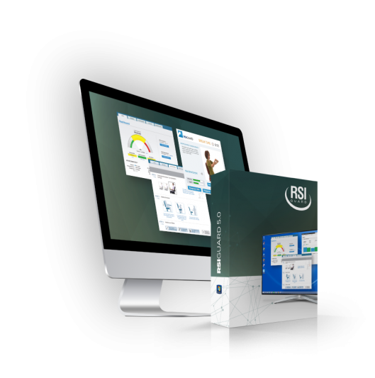 RSIGuard: desktop software that helps improve work patterns, posture and workstation setup