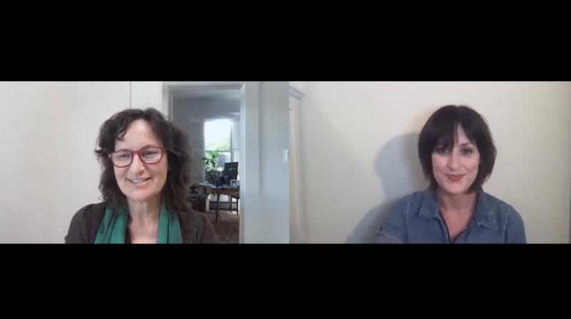 Sarah Vickers-Webb interviews Peggy Dolgenos of Cruzio over Zoom