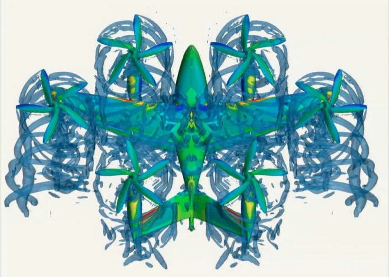 A graphic of the Joby S4, which was shared at the Vertical Flight Society’s second annual Electric VTOL Symposium in 2015. Joby Image