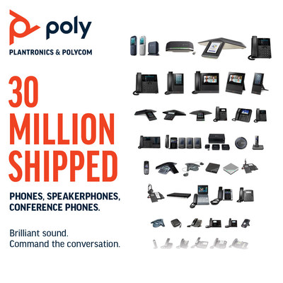 Poly Hits 30 Million IP Phones Milestone